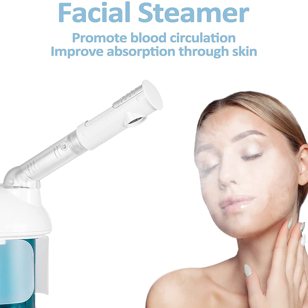 K.SKIN 2 In 1 Hair And Facial Steamer, Hair Steamer, Face Steamer, Hair Humidifier, Hot Mist Moisturizing, Hydration System Sprayer, Personal Care Use