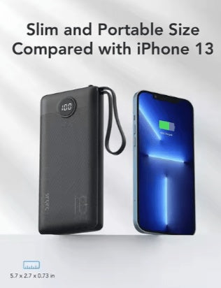 Portable Power Bank - Compact Fast Charging Battery Pack
