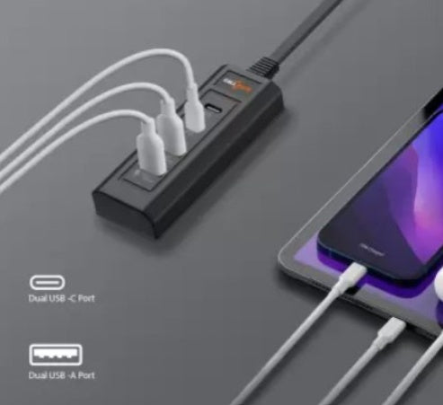 PD Charging Hub - Multi-Port Fast Charging Station