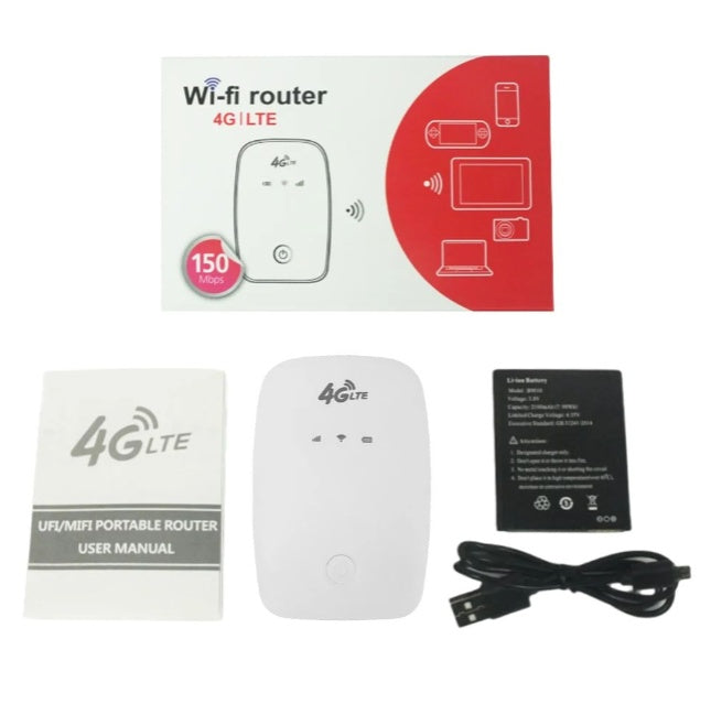 WiFi Router 4G Lite - Portable Wireless Internet Hotspot