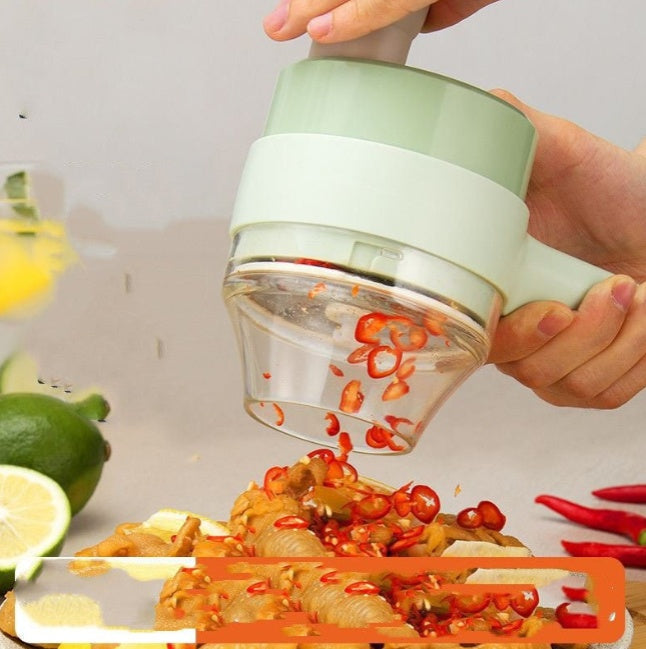 Electric Garlic Masher - Wireless USB Rechargeable Mincer