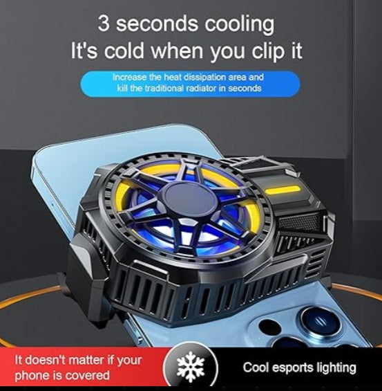 Cell Phone Radiator - Mobile Phone Cooling Fan