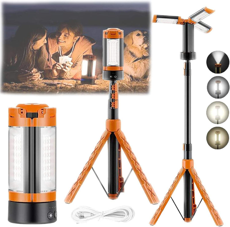 Multi-Function LED Emergency Light - Rechargeable Backup Light