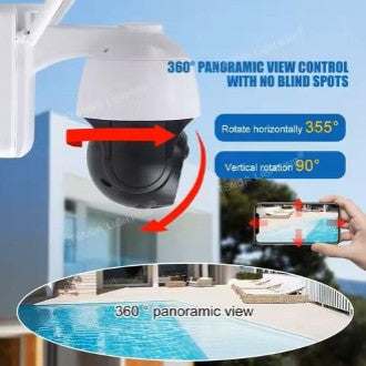 AI Solar Camera - Wireless Outdoor Security Camera