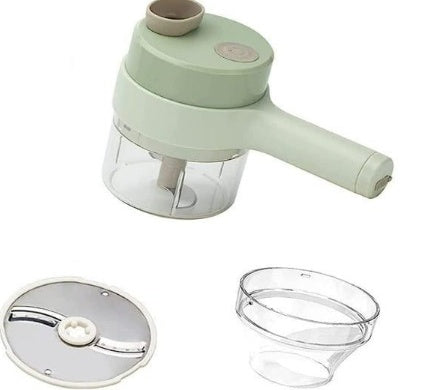 Handheld Food Chopper - Manual Pull String Vegetable Mincer
