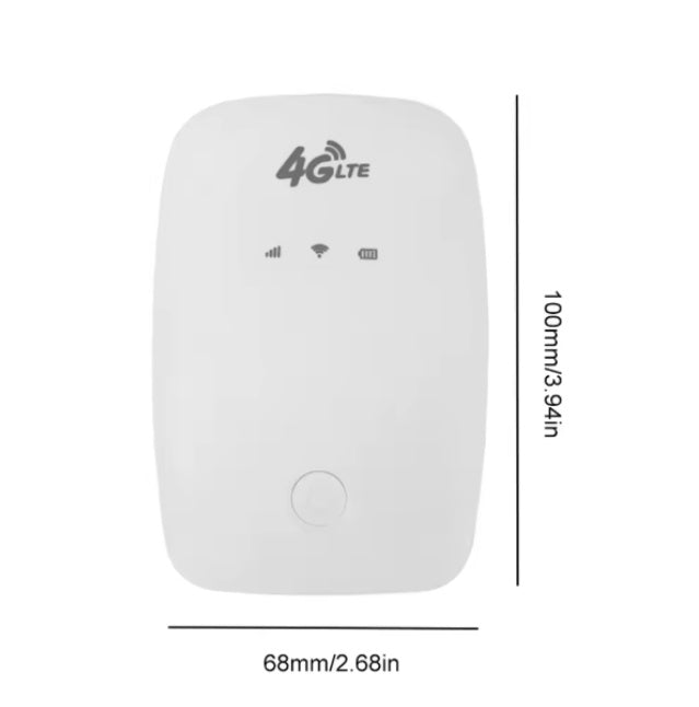 WiFi Router 4G Lite - Portable Wireless Internet Hotspot
