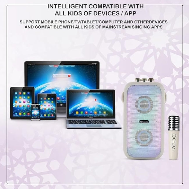 Sodo Wireless Speaker - Portable Bluetooth Speaker with Headphones