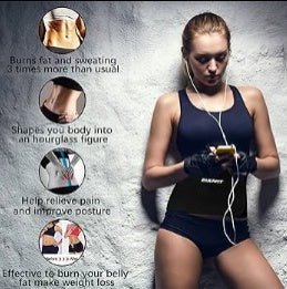 Perspiration Waist Belt - Thermal Slimming Fitness Belt