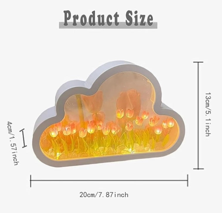 Tulip Flower Lamp - Decorative LED Table Light