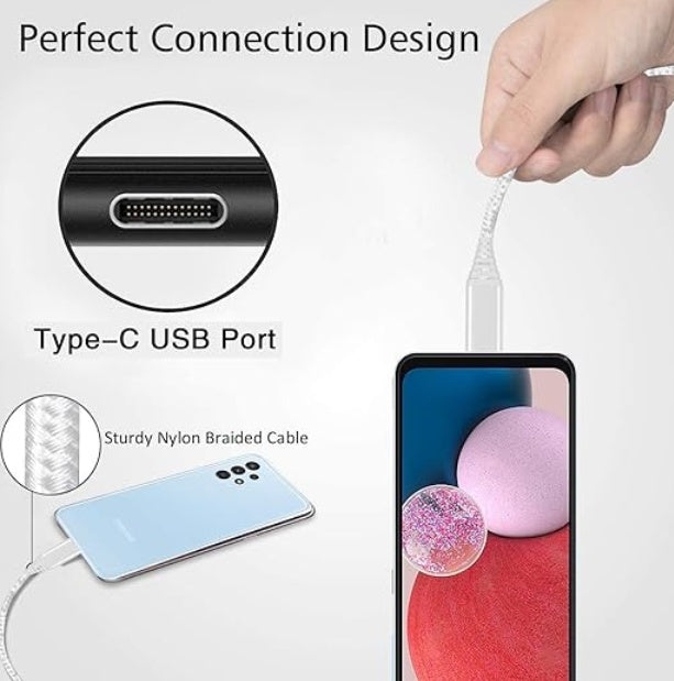 Type-C Fast Cable Charger - USB-C Quick Charge Cable