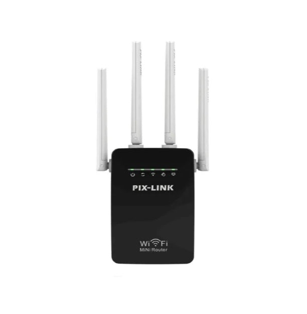 Pix Link WiFi Repeater - Wireless Range Extender & Signal Booster