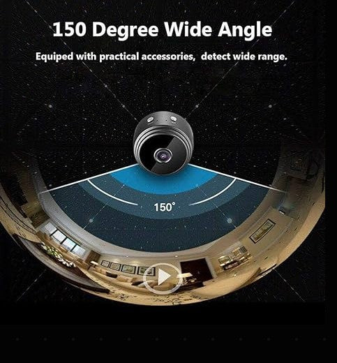 A9 Mini Wireless Security Camera - Compact WiFi Spy Camera