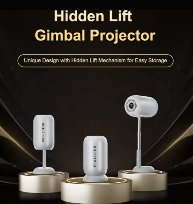 Vertical Smart Projector - Portable Rotating Projector