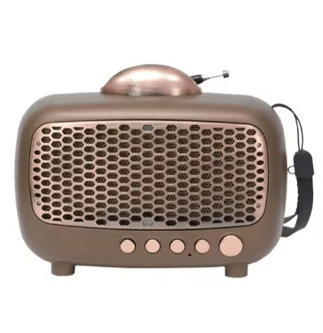 Meier Retro Bluetooth Speaker - Vintage Style Wireless Speaker