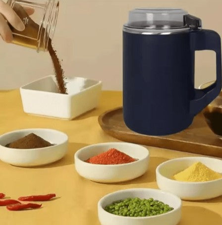 Electric Coffee Grinder - USB Rechargeable Bean & Spice Mill
