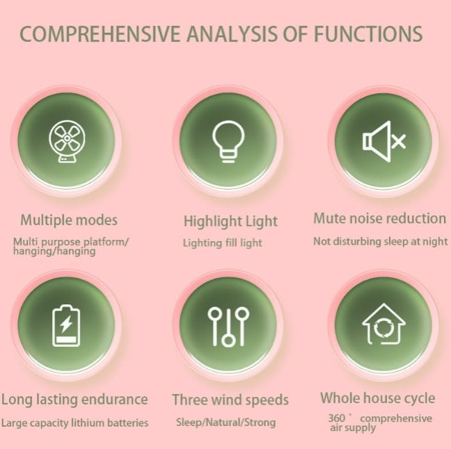 Portable Home USB Fan