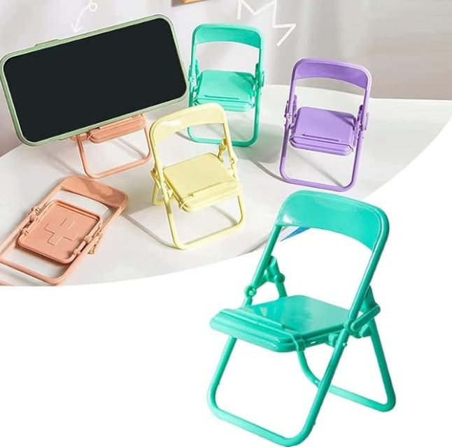 Mini Chair Mobile Support - Portable Phone Stand