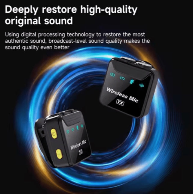 SX23 Wireless Microphone - Professional Handheld Mic