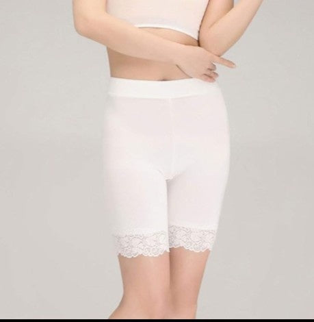 Lace Leggings Shorts - Comfortable Layering Shorts
