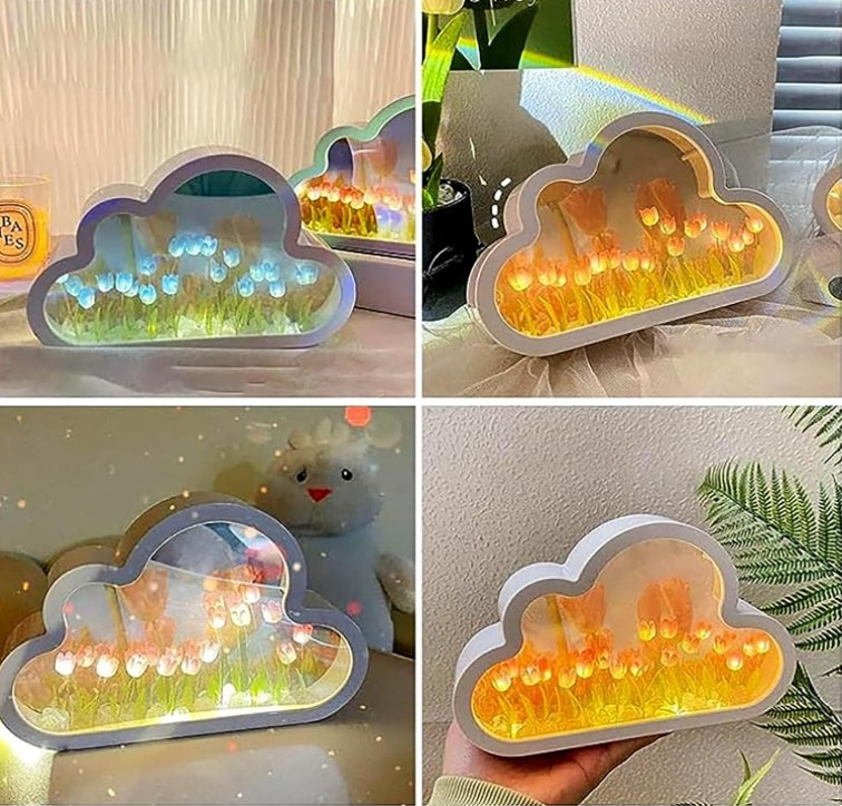 Tulip Flower Lamp - Decorative LED Table Light