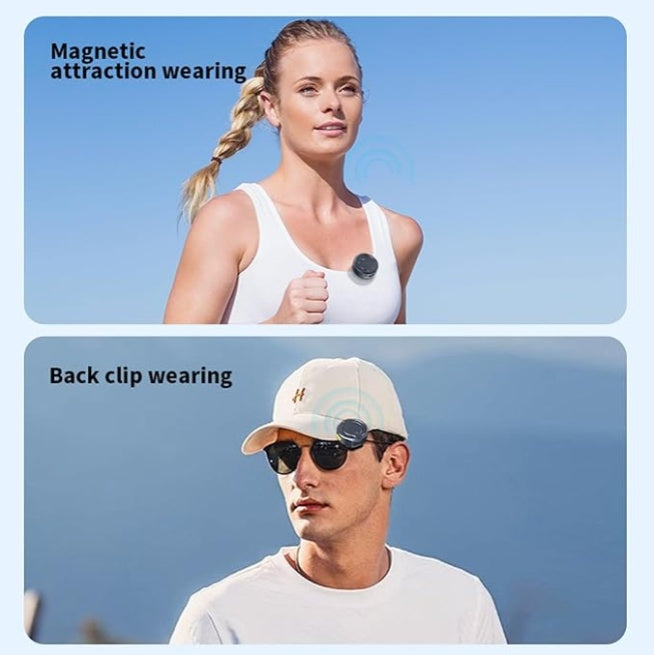 Wireless Microphone With Charging Cabin - Rechargeable Mic Set