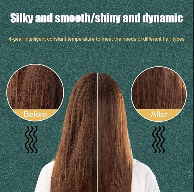 Hair Straightener Comb - Electric Straightening Brush