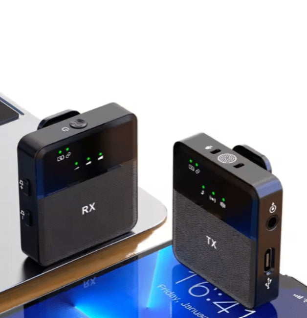 3-in-1 Multifunctional Wireless Microphone - Portable Karaoke Mic