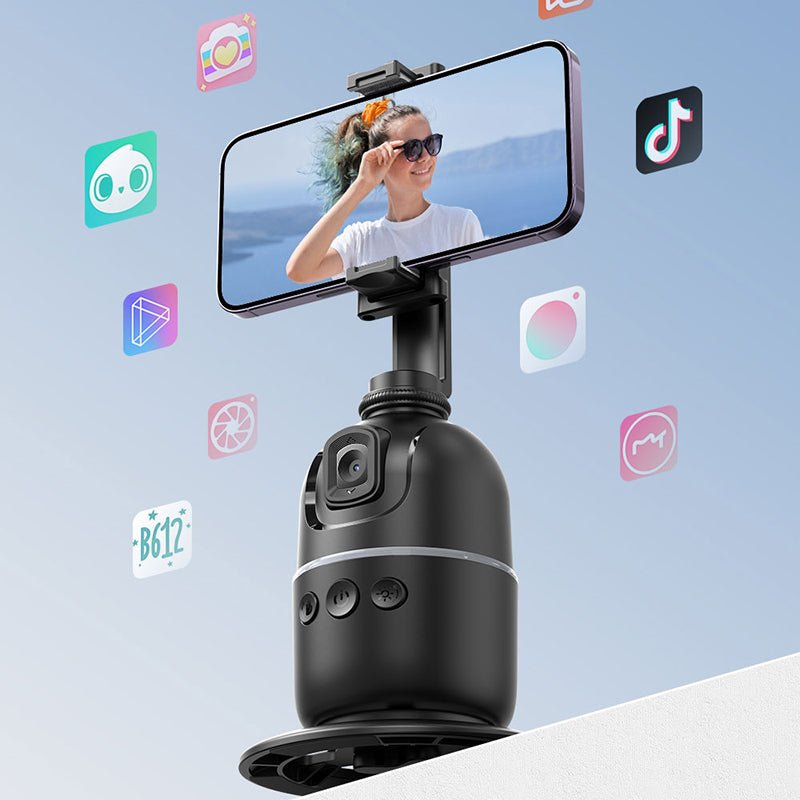 Auto Face Tracking Desktop Gimbal - Smart Phone Holder