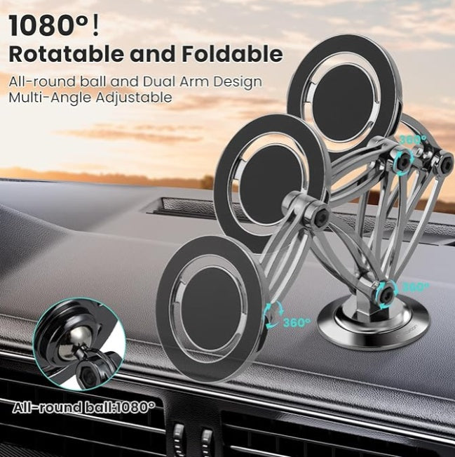 Car Phone Holder for MagSafe - Magnetic Car Mount