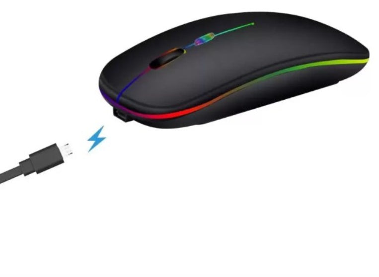 Ultra Slim Bluetooth Mouse - Wireless Ergonomic Mouse