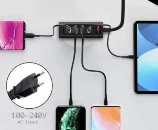 PD Charging Hub - Multi-Port Fast Charging Station