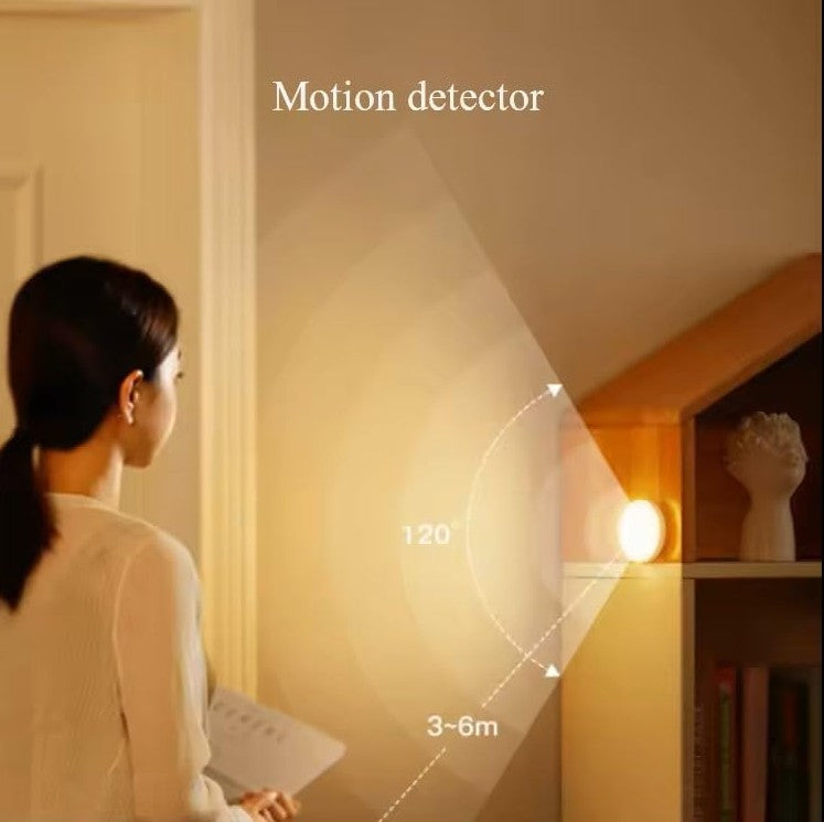 Motion Sensor LED Night Light - Auto On/Off Smart Light