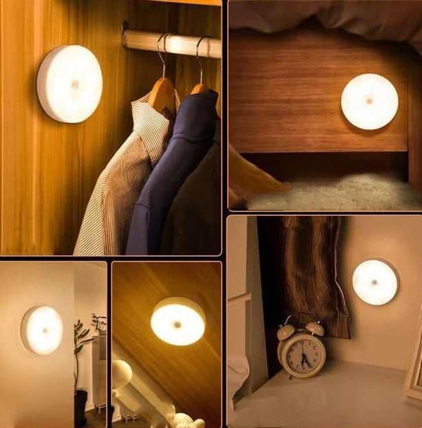 Motion Sensor LED Night Light - Auto On/Off Smart Light