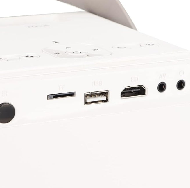 Portable Travel Projector - Compact HD Projector for On-the-Go