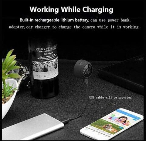 A9 Mini Wireless Security Camera - Compact WiFi Spy Camera