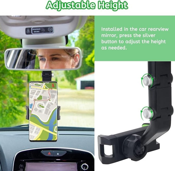 360 Rotatable Phone Holder - Adjustable Phone Stand