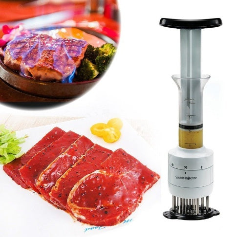 Meat Marinade Injector - Flavor Syringe for Cooking
