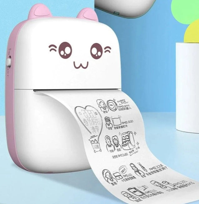 Portable Mini Pocket Printer - Bluetooth Thermal Printer