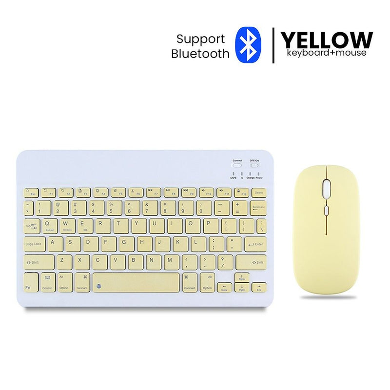 Wireless Mouse & Keyboard Combo - Ergonomic Desktop Set
