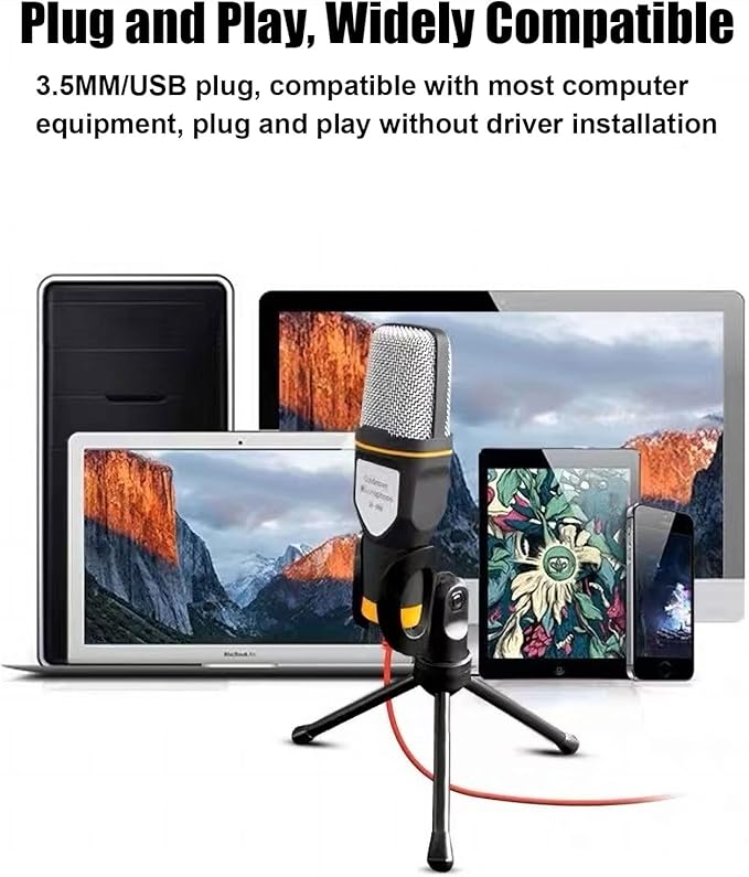 Condenser Microphone - Professional Recording Mic