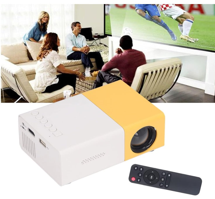 Meer Mini Projector YG-300 - Compact LED Multimedia Projector