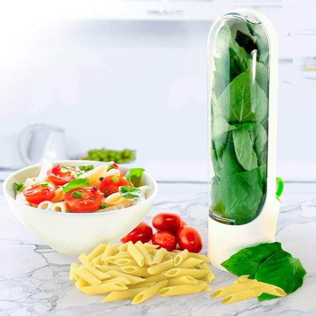 Portable Herb Keeper - Fresh Herb Storage Container