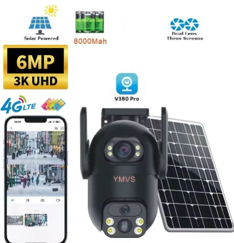Solar Powered Security Camera - Wireless Outdoor Camera