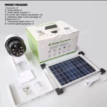 AI Solar Camera - Wireless Outdoor Security Camera