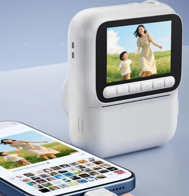 Digital Mini Instant Print Camera - Portable Photo Printer