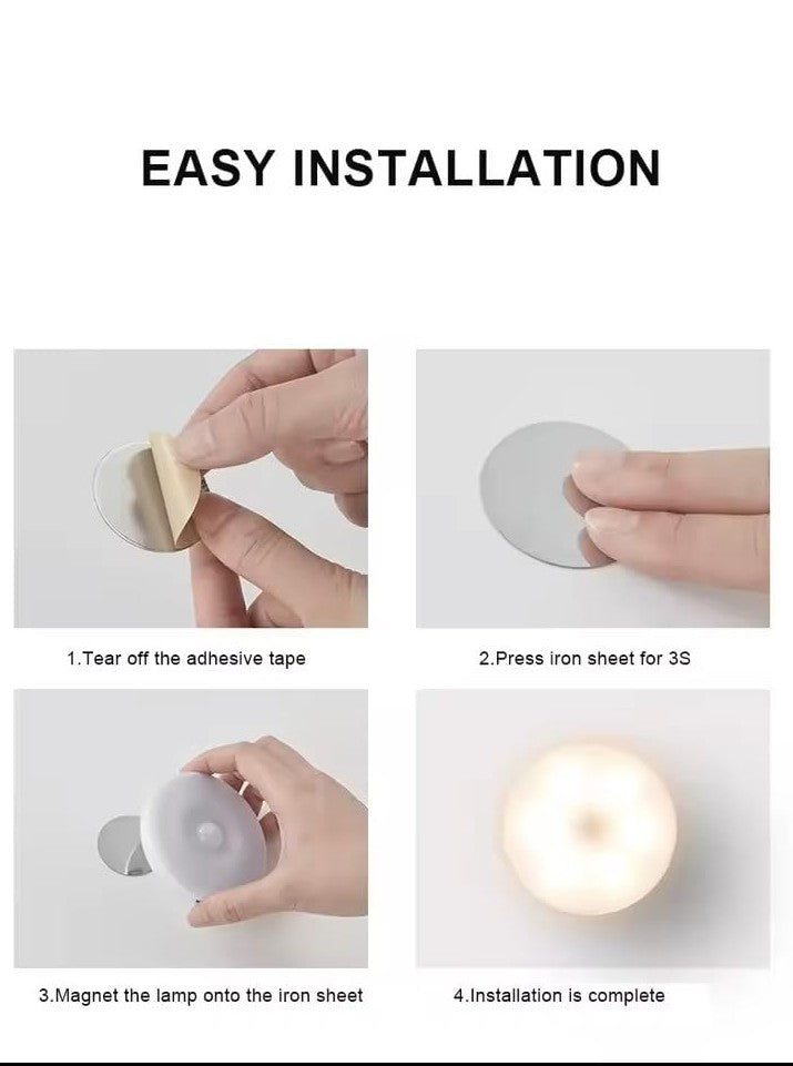 Motion Sensor LED Night Light - Auto On/Off Smart Light