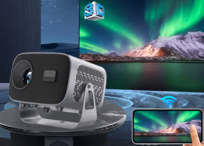 LED Full HD Smart Projector - 1080p Home Cinema Projector