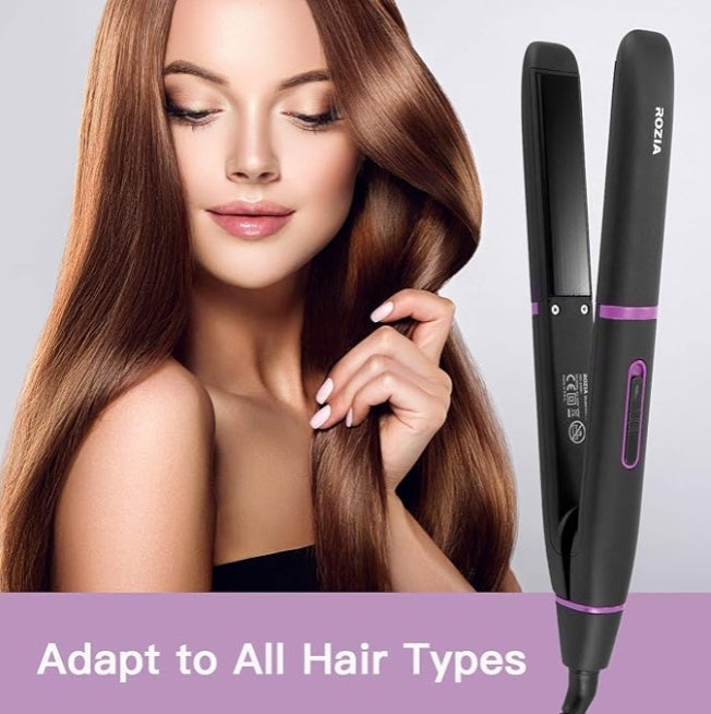 Shine Wave Iron - 2-in-1 Hair Straightener & Curler