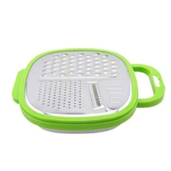 3-in-1 Vegetable Slicer & Chopper - Multi-Blade Kitchen Tool