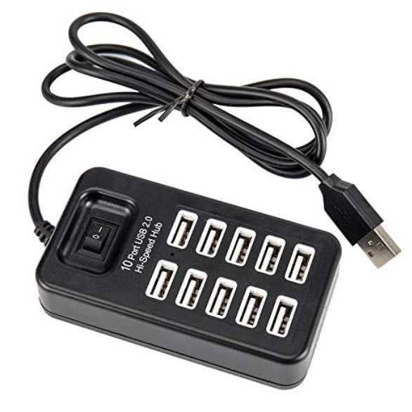 10 Port USB Power Hub
